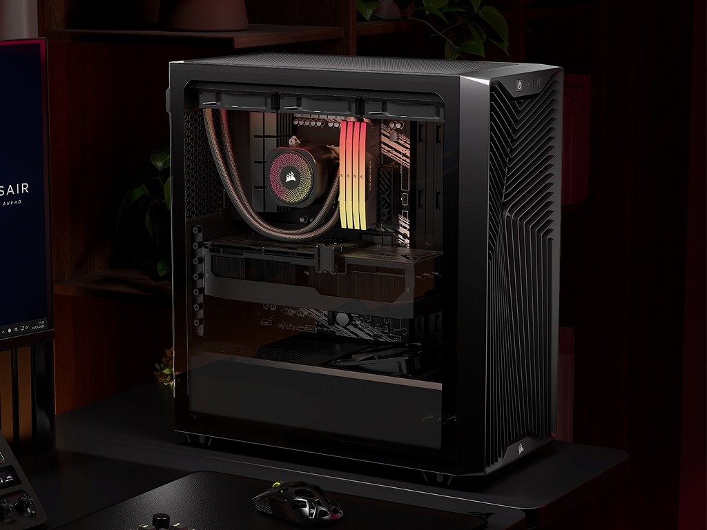 CORSAIR、冷却性能を最重視したハイエンドマシン向けミドルタワー「3200D」シリーズ