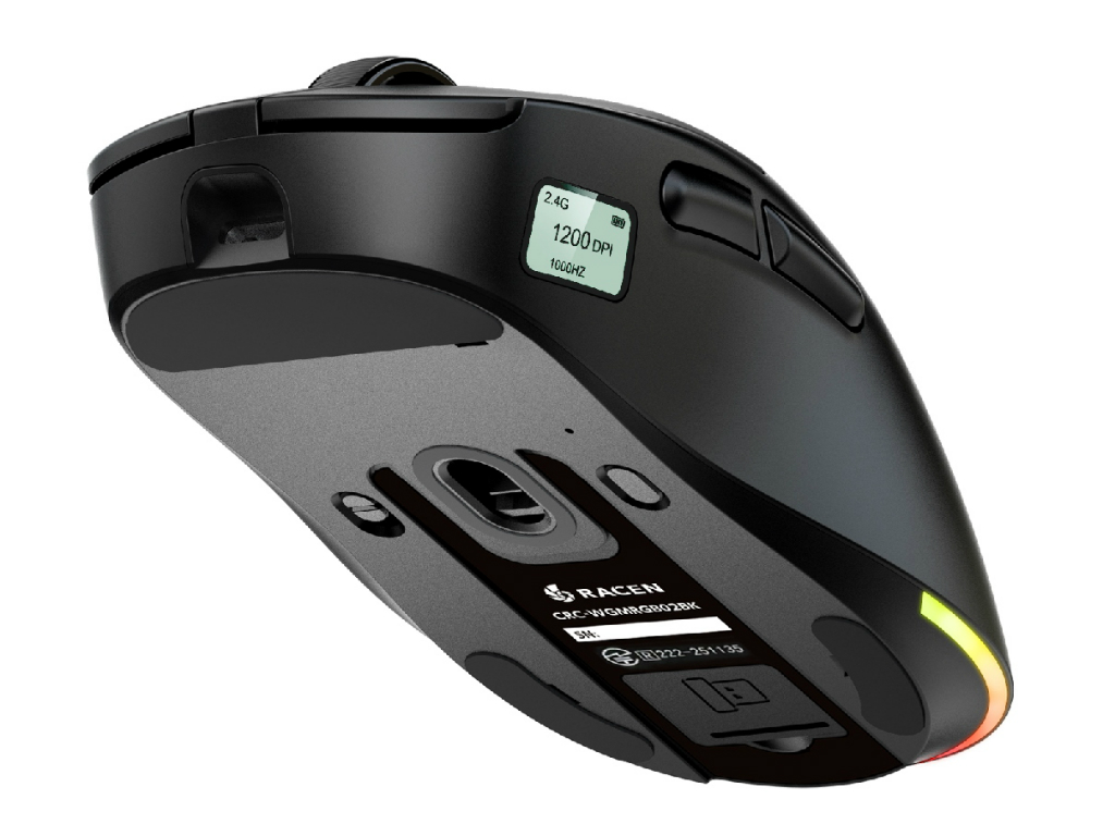 センチュリー、LCDで設定を表示できる軽量マウス「LightBow」