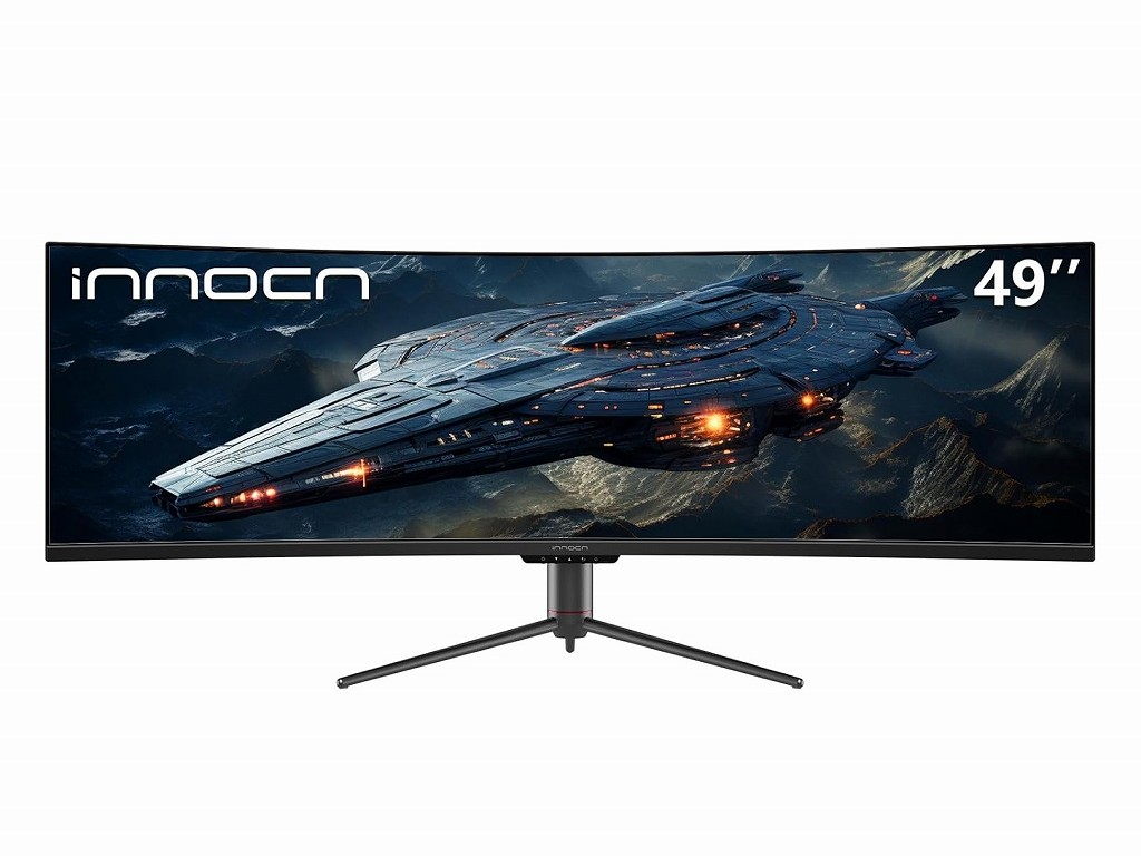 (今日のお買い得) 32:9比の超ウルトラワイド49型5Kディスプレイ、INNOCN「49C1R」が34％オフ
