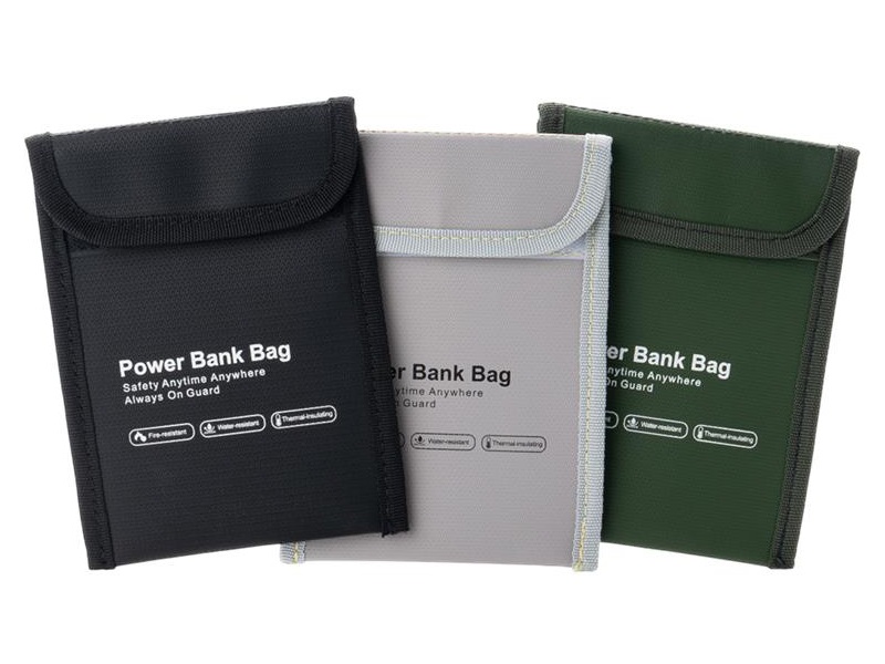 モバイルバッテリーの発火リスクに対応、最大800℃までOKな耐火ポーチ発売