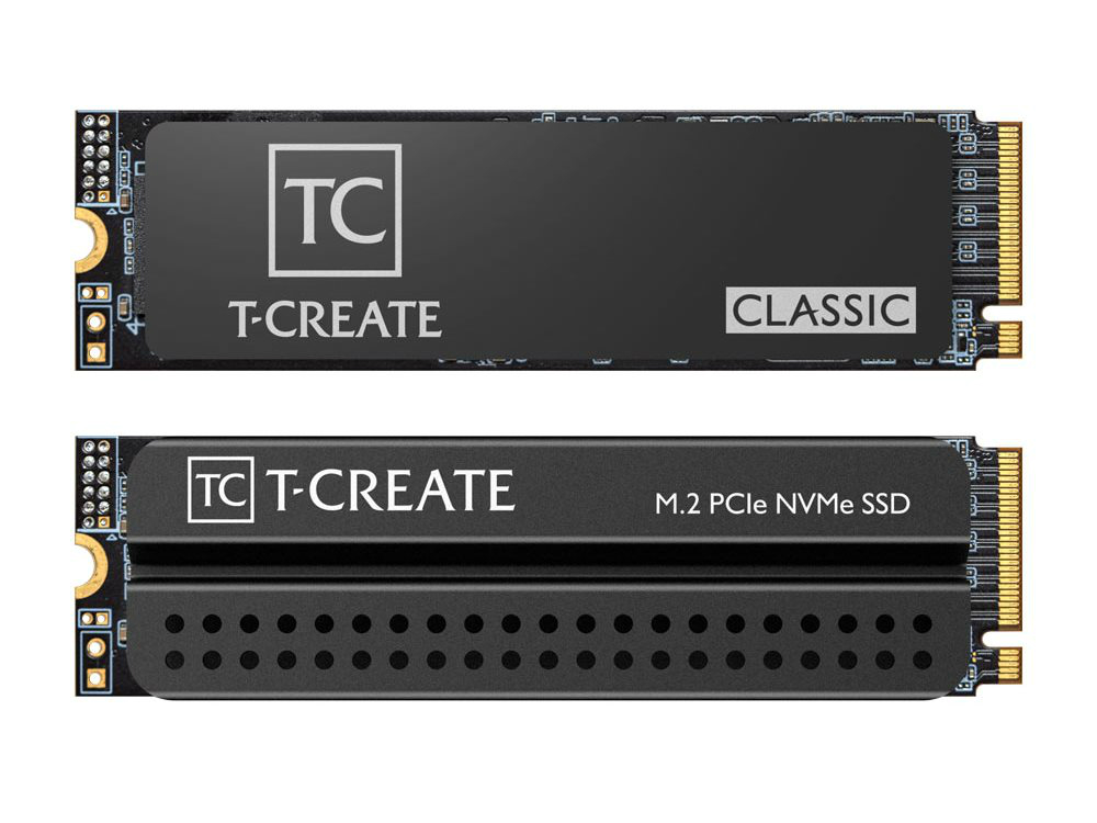 最大14,200MB/sのクリエイター向けPCIe 5.0 SSD、Team「T-CREATE CLASSIC H514」