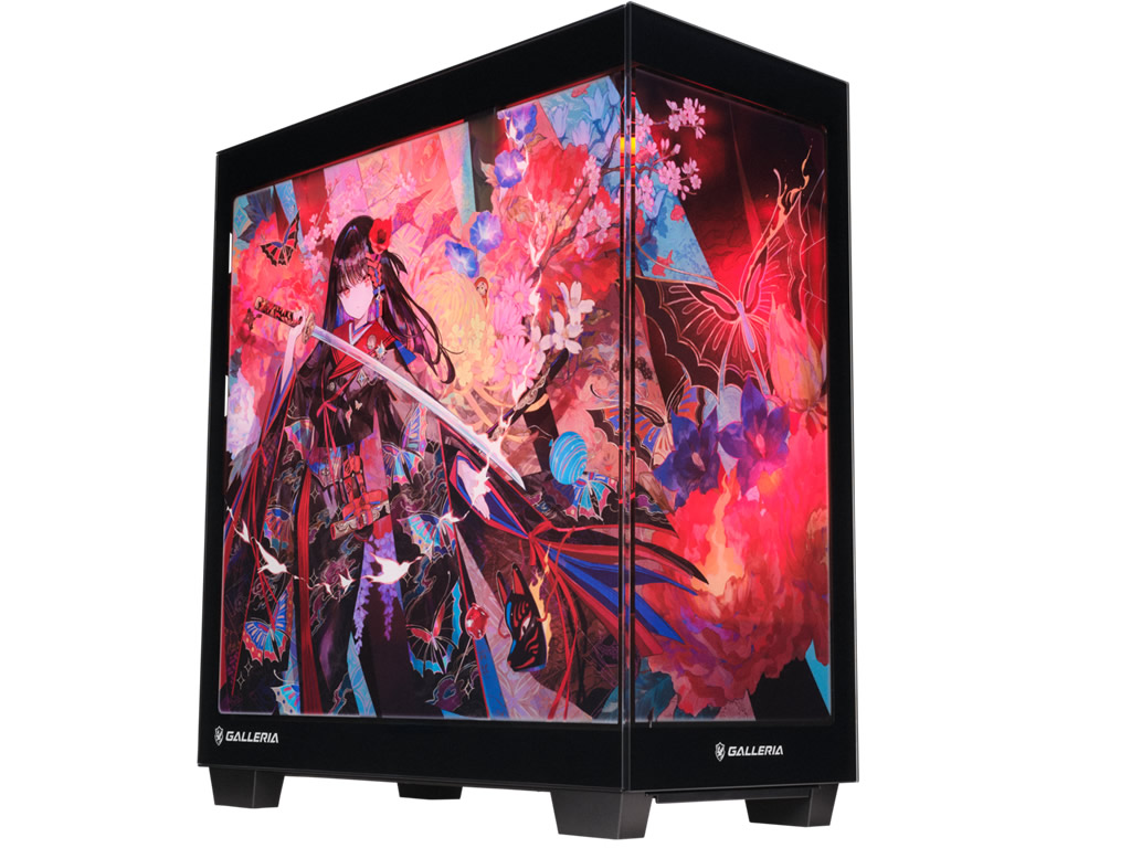 藤ちょこ描き下ろしデザイン採用のGALLERIAコラボPC、購入特典付きで受注開始