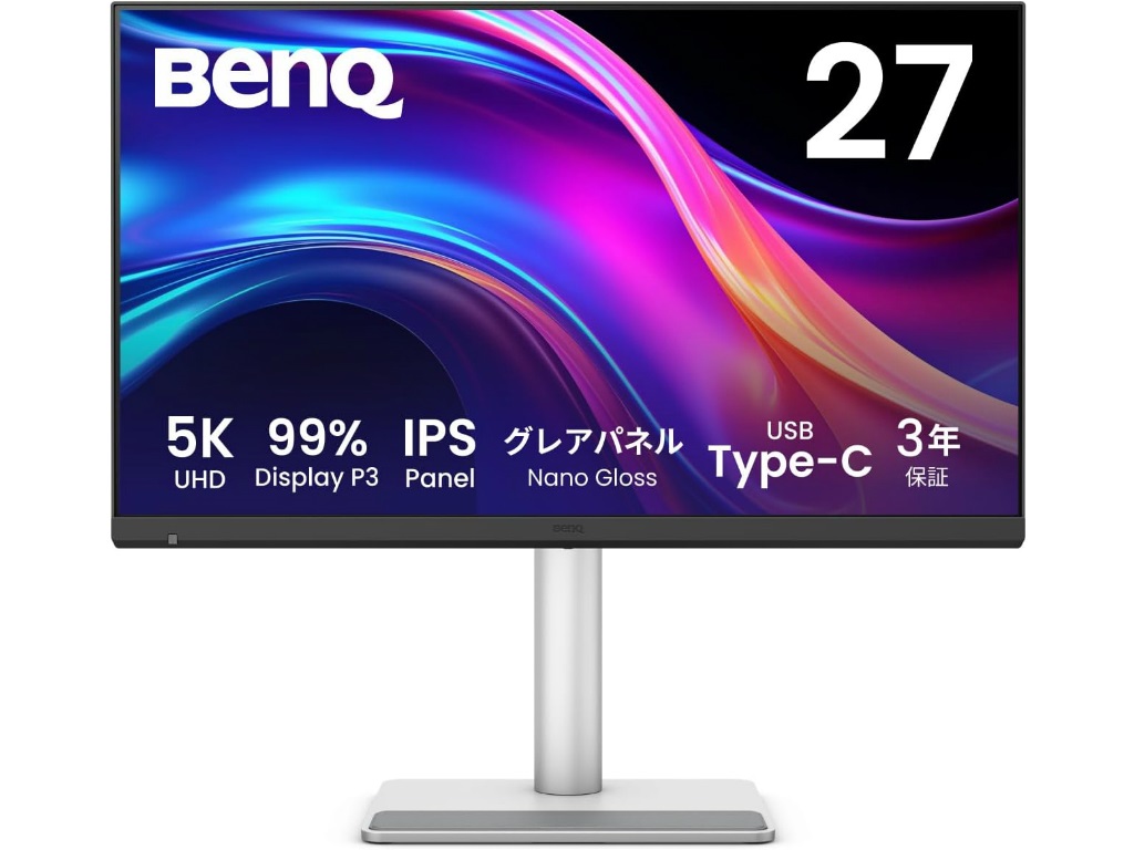 (新生活Final先行セール) ベンキュー、Mac向け5K液晶やQD OLEDゲーミングディスプレイなど特価販売中