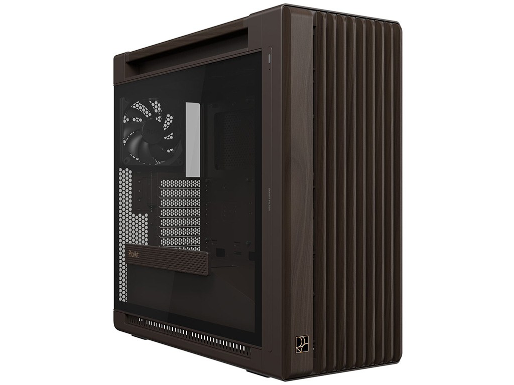 ASUS、ウォールナット材採用「ProArt PA602 Wood Edition」にモダンでレトロな新色