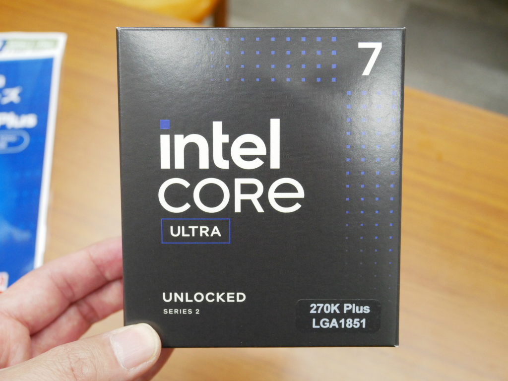 (アキバ取材班) Intel史上最速のゲーミングCPU「Core Ultra 7 270K Plus」発売開始