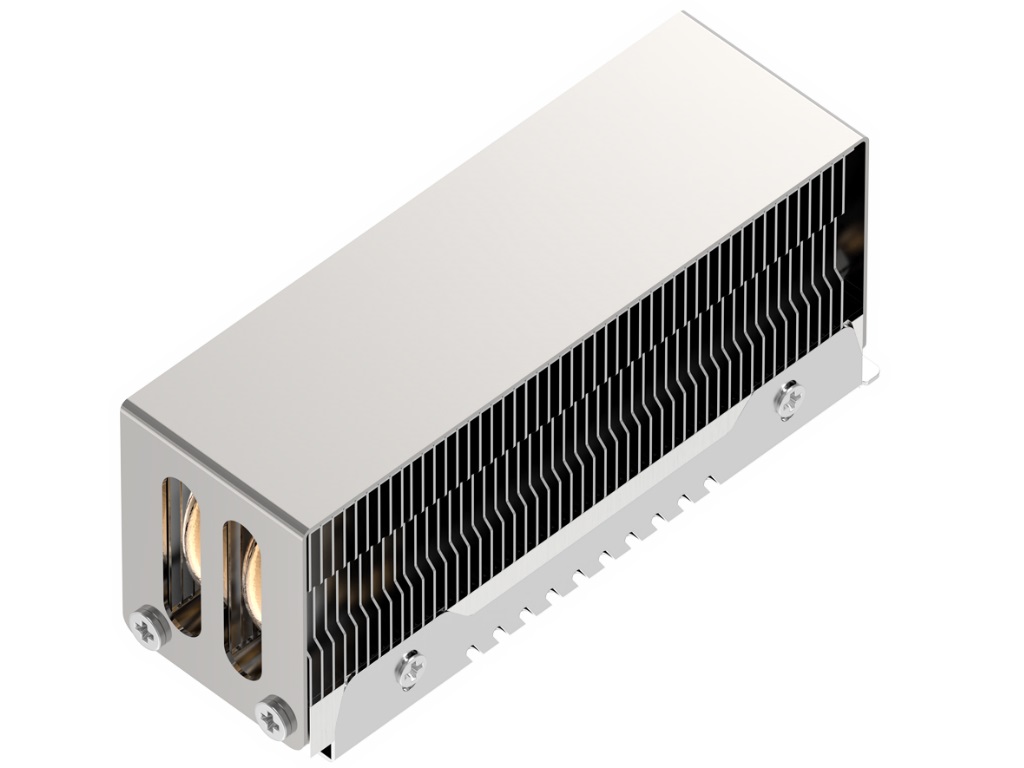 2本の銅製ヒートパイプを搭載したハイエンドM.2 SSDヒートシンクがアイネックスから