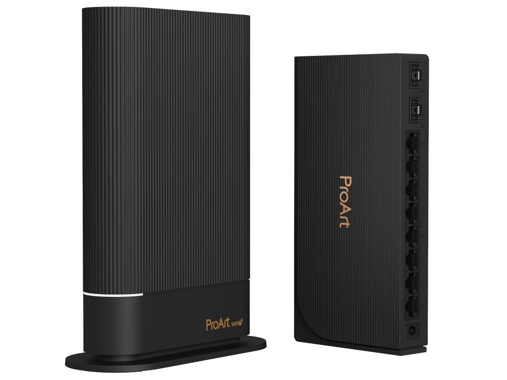 ASUS「ProArt」から初のクリエイター向けWi-Fi 7ルーターと10G SFP+搭載スイッチ登場