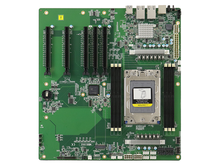 iBASE、最大576GBメモリ対応のEPYC Embedded 8004向けマザーボード「MBB1002」